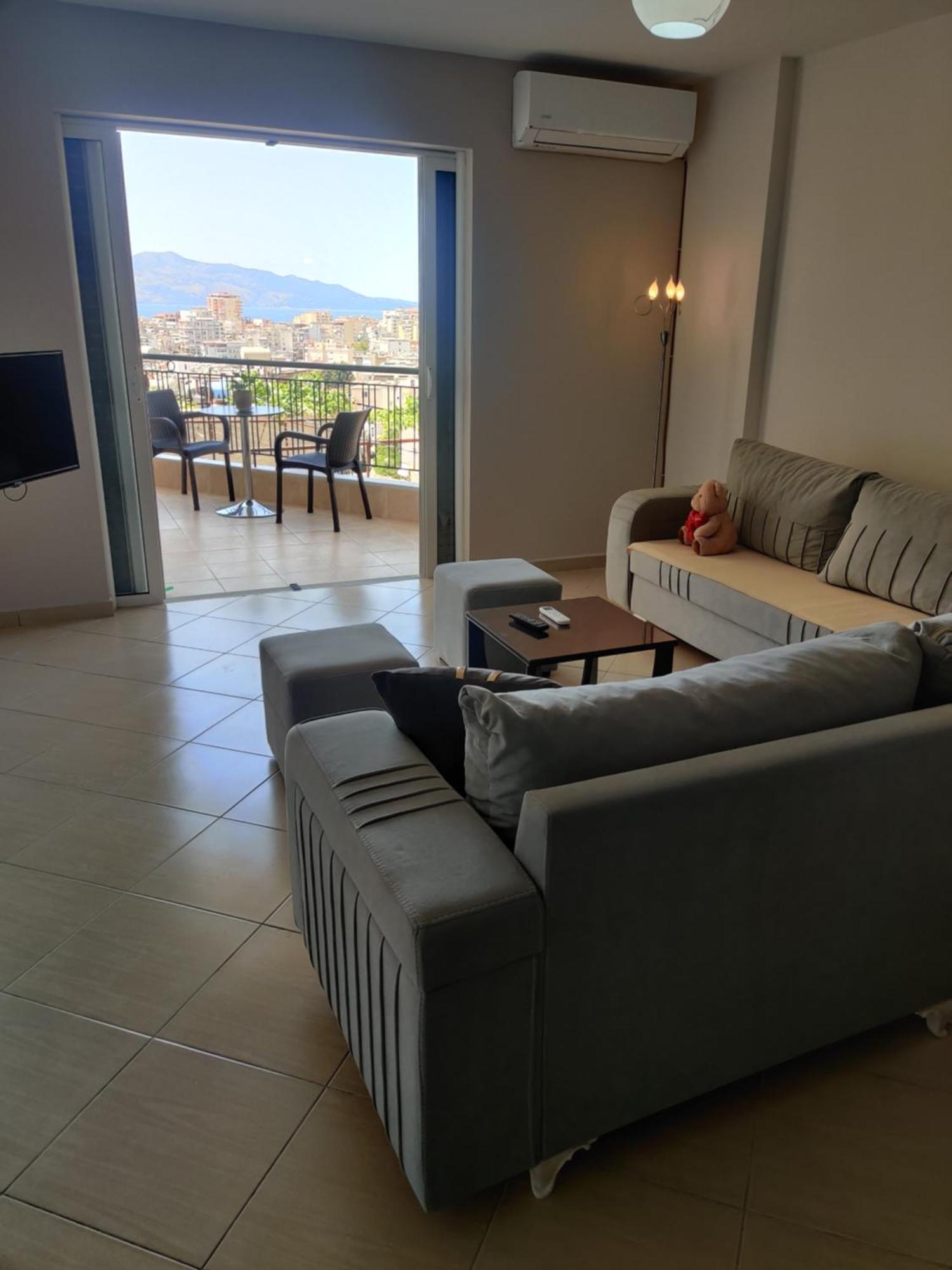Harmony Apartment Sarande Bagian luar foto