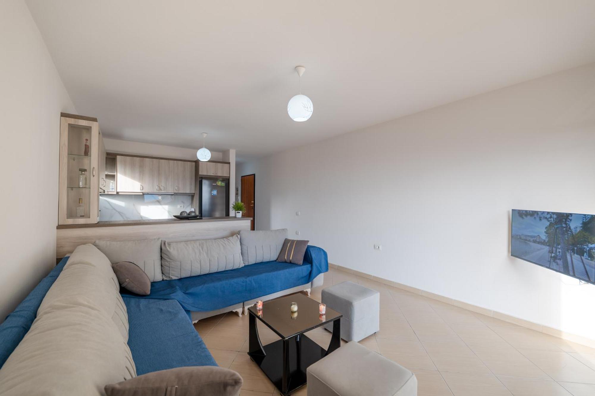 Harmony Apartment Sarande Bagian luar foto