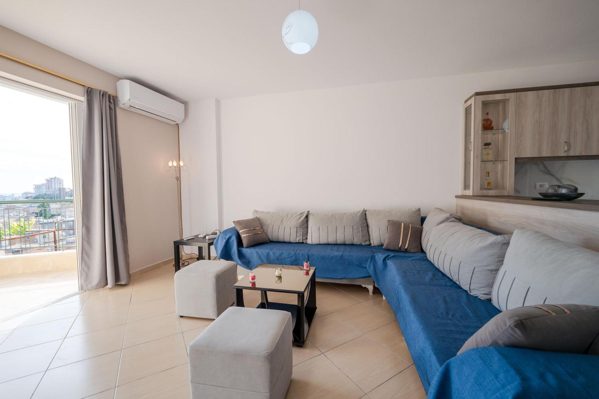 Harmony Apartment Sarande Bagian luar foto